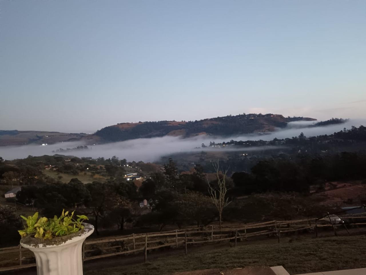 Misty valley